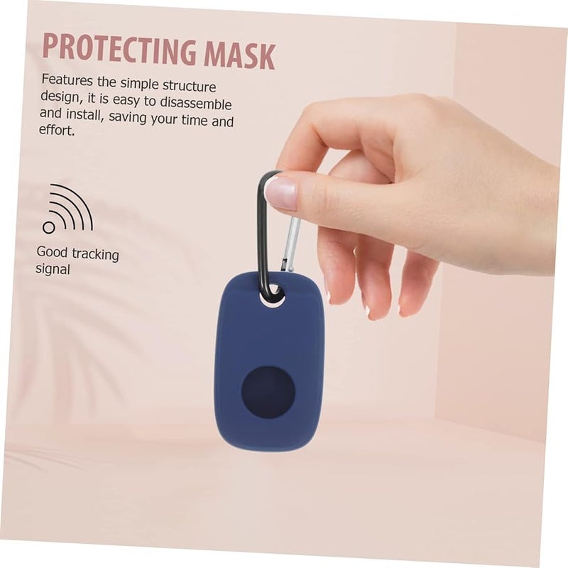 حامل مفتاح السيارة RFID من السيليكون، غطاء خفيف الوزن، ملحق - Image 4